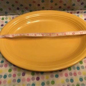 Vintage fiestaware oval platter